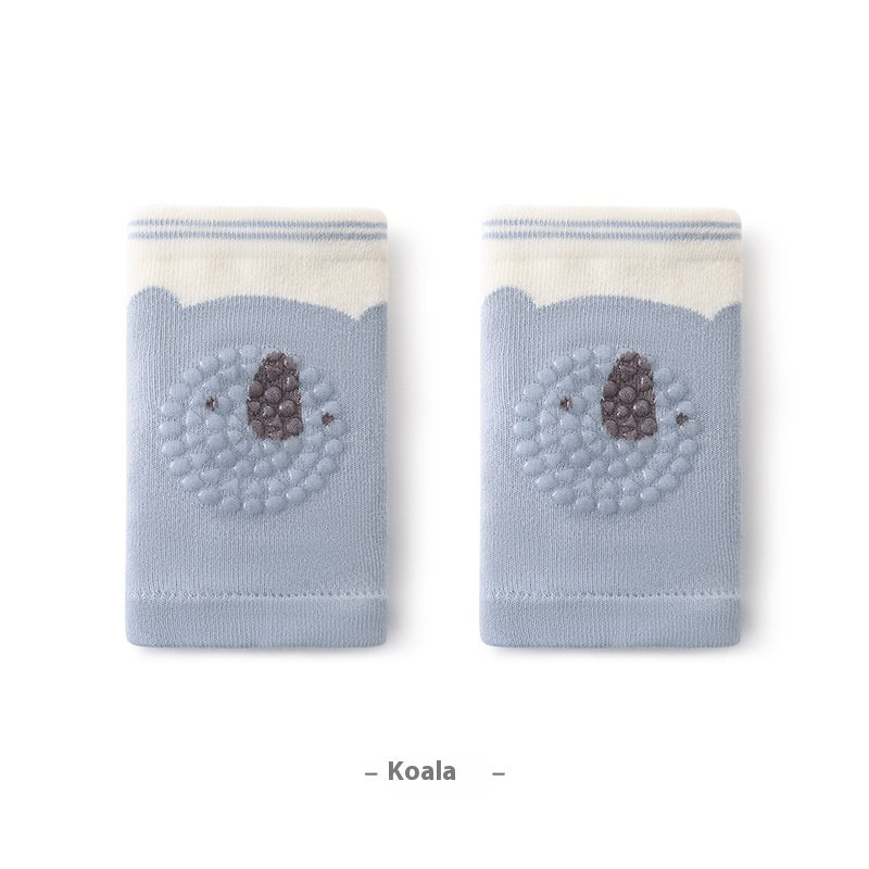 Baby Kneecap Cute Cartoon Mesh Thin Toddling Fall Protection Protective Gear Children Crawling Non-slip Kneecap