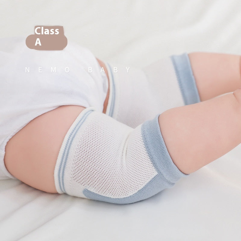Baby Kneecap Cute Cartoon Mesh Thin Toddling Fall Protection Protective Gear Children Crawling Non-slip Kneecap